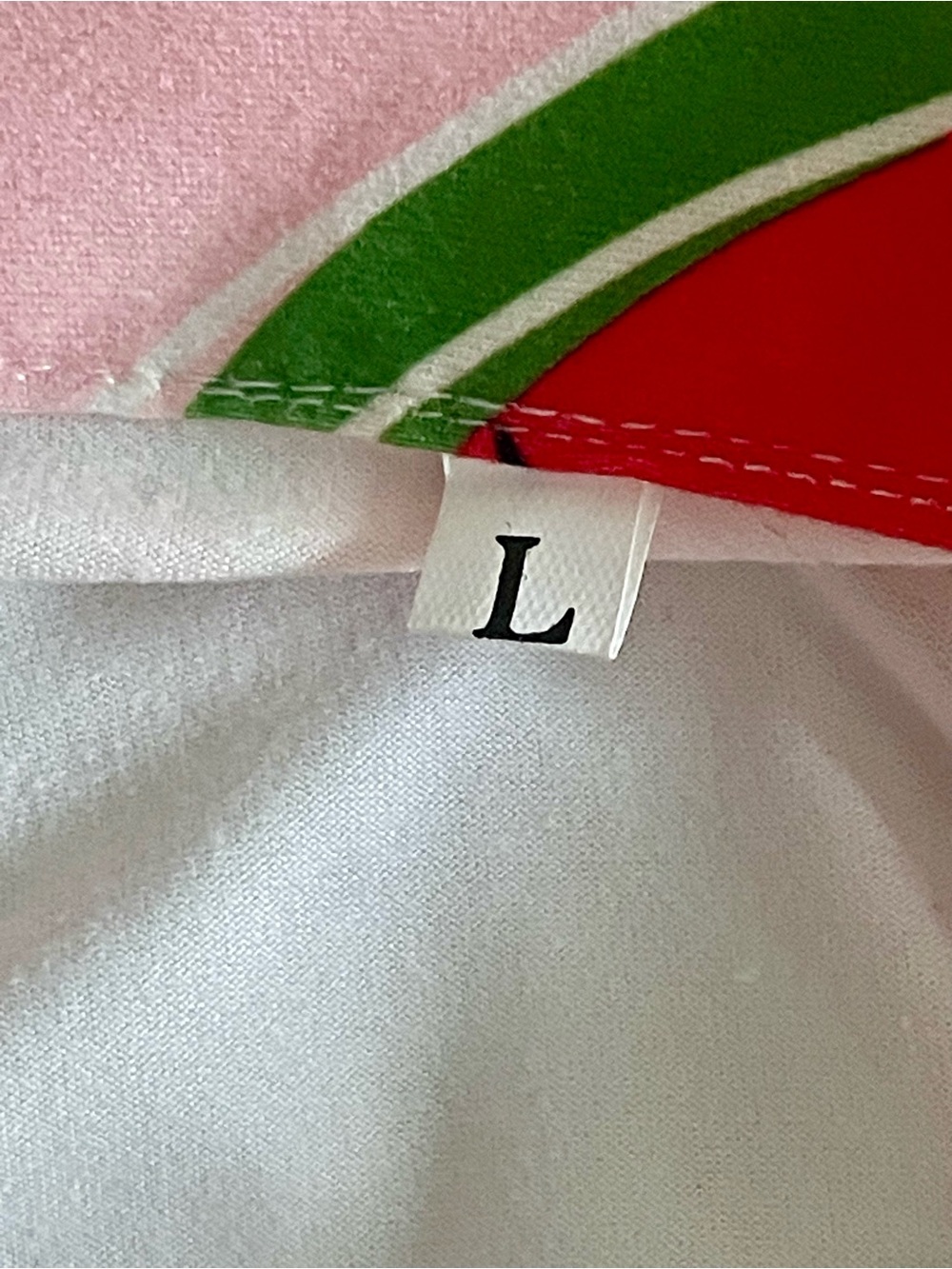 Watermelon Print Satin Pajama Set 🍉 NIB | Size Large - Picture 11 of 14